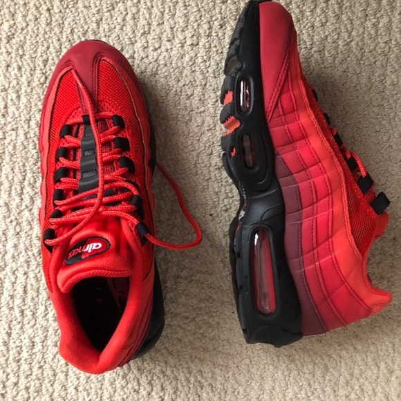 Nike Shoes - Nike Air Max 95 OG Habenero Red women 10/ men 8.5